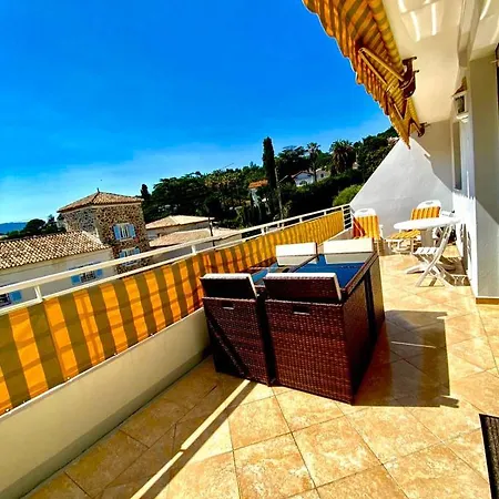 Studio Terrasse - Piscine- Tennis Apartment
