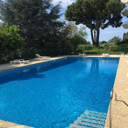 Apartment Studio Terrasse - Piscine- Tennis Cannes